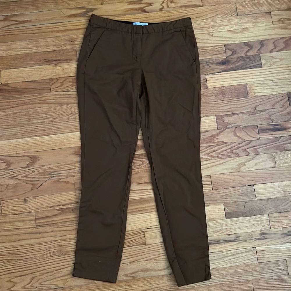 A.L.C., Brown Trouser Wool Blend Pants